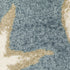 8' X 10' Blue And Beige Seashell and Coral Area Rug