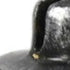 2" Black Cast Iron Hand Painted Tabletop Sculpture