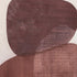 Earthen Strata I Hand Painted Dark Brown Floater Frame Wall Art