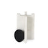 8" White Marble Tabletop Candle Holder