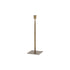 12" Gold Metal Floor Taper Candlestick