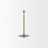 12" Gold Metal Floor Taper Candlestick