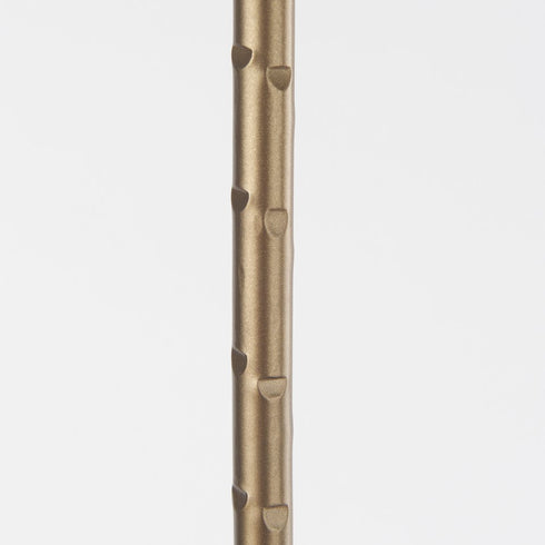 30" Gold Metal Floor Taper Candlestick