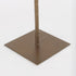 30" Gold Metal Floor Taper Candlestick