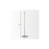 30" Gold Metal Floor Taper Candlestick