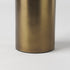 8" Gold Metal Tabletop Taper Candlestick
