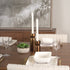 8" Gold Metal Tabletop Taper Candlestick