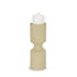 11" Beige Metal Tabletop Votive Candle Holder