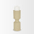 11" Beige Metal Tabletop Votive Candle Holder