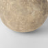 6" Gray Paper Sphere Tabletop Sculpture