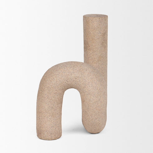 10" Beige Resin Decorative Wall Sculpture