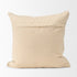 22" Ivory Cotton Blend Throw Pillow Cover
