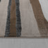 7' Brown And Red Abstract Area Rug