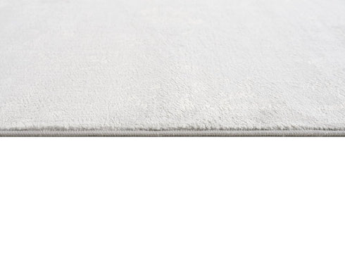 6' Gray And Beige Abstract Area Rug
