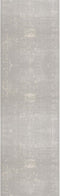 6' Gray And Beige Abstract Area Rug