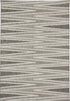 5' X 8' Gray And Beige Abstract Area Rug
