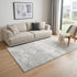 5' X 8' Gray And Beige Abstract Area Rug