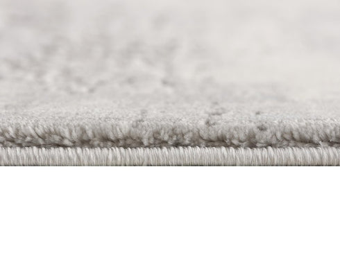 8' X 11' Gray And Beige Abstract Area Rug