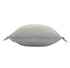 Set of Two 20" Gray And Charcoal Chevron Cotton Throw Pillow Covers