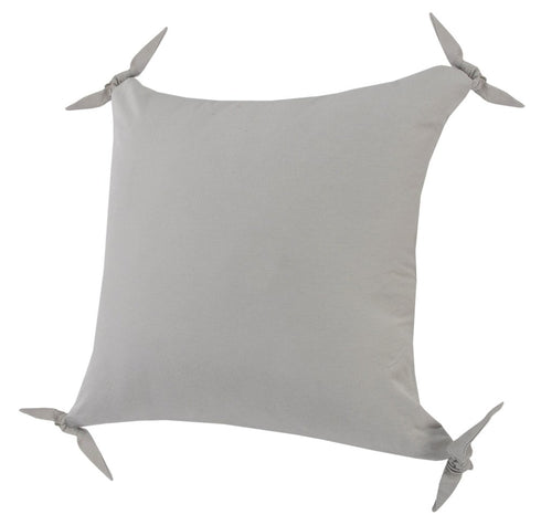 Set of Two 20" Gray And Charcoal Chevron Cotton Throw Pillow Covers