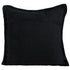 Set of Two 20" Jet And Black Striped Cotton Throw Pillow Covers