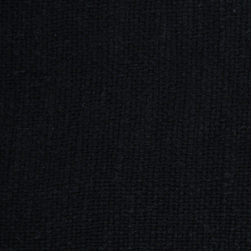 Set of Two 20" Jet And Black Striped Cotton Throw Pillow Covers