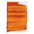 7' X 9' Orange And White Abstract Washable Area Rug With UV Protection