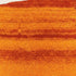8' X 11' Orange And White Abstract Washable Area Rug With UV Protection