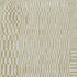 7' X 9' Tan And White Abstract Washable Area Rug With UV Protection