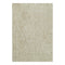 7' X 9' Tan And White Abstract Washable Area Rug With UV Protection