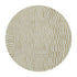 8' Tan And White Abstract Washable Round Rug With UV Protection