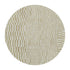 8' Tan And White Abstract Washable Round Rug With UV Protection
