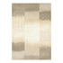 8' X 11' Gray And White Abstract Washable Area Rug With UV Protection