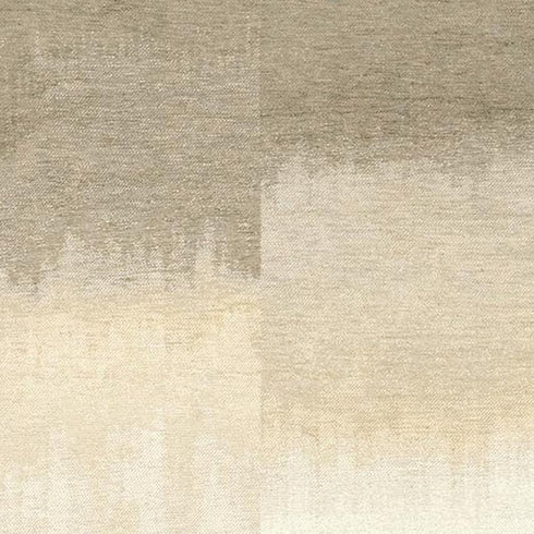 7' X 9' Gray And White Abstract Washable Area Rug With UV Protection