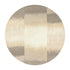 8' Gray And White Abstract Washable Round Rug With UV Protection