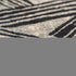 6' X 8' Gray And White Abstract Washable Area Rug With UV Protection