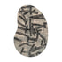 6' X 8' Gray And White Abstract Washable Area Rug With UV Protection