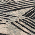 6' X 8' Gray And White Abstract Washable Area Rug With UV Protection