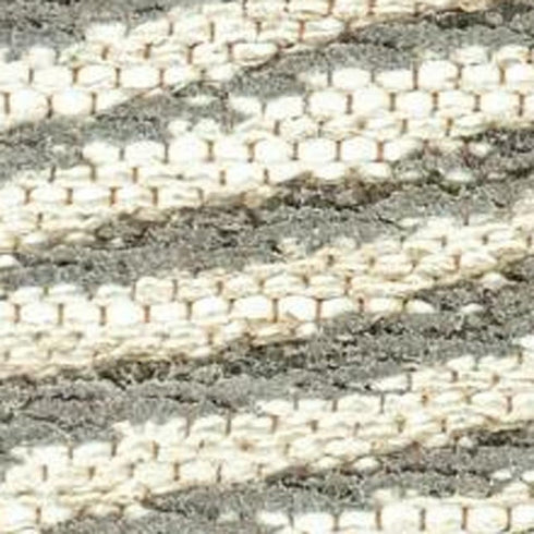 6' X 8' Tan And White Abstract Washable Area Rug With UV Protection