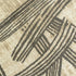 6' X 8' Tan And White Abstract Washable Area Rug With UV Protection