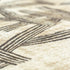 6' X 8' Tan And White Abstract Washable Area Rug With UV Protection