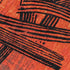 6' X 8' Red And White Abstract Washable Area Rug With UV Protection