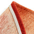 6' X 8' Red And White Abstract Washable Area Rug With UV Protection