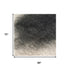 6' X 8' Black And White Abstract Washable Area Rug With UV Protection