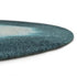 6' X 8' Blue And White Abstract Washable Area Rug With UV Protection