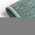 6' X 8' Blue And White Abstract Washable Area Rug With UV Protection