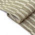 6' X 8' Tan And White Abstract Washable Area Rug With UV Protection