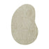 8' X 11' Tan And White Abstract Washable Area Rug With UV Protection