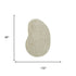 8' X 11' Tan And White Abstract Washable Area Rug With UV Protection