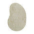 8' X 11' Tan And White Abstract Washable Area Rug With UV Protection